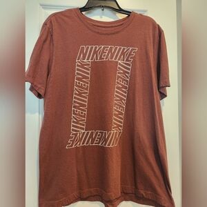 Brown Nike tshirt